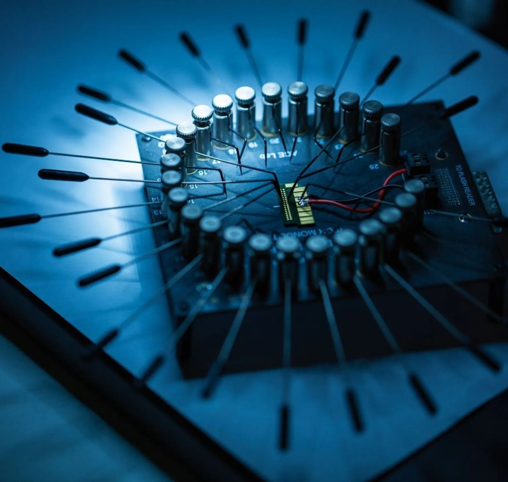 NAND flash reader pro přímé čtení dat z paměťových čipů